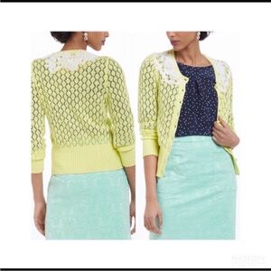 Anthropologie Sparrow Valence Cottagecore Y2K Vintage Cardigan